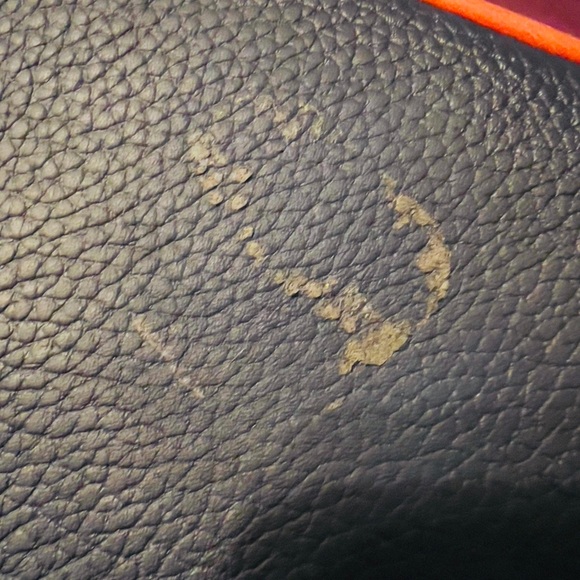 Dooney & Bourke Saffiano Pebble Grain Leather Doomed Satchel, Navy - Picture 12 of 12